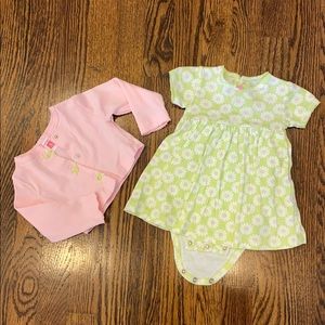 Carter’s Spring Dress Onesie w/Cardigan 🐣 Size 6m